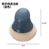 Escova de panela com cabo longo colorida para limpeza de cozinha, descontaminação, não machuca a panela, escova de lavar louça doméstica, não solta cerdas, escova de lavar louça com cabo curto