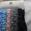 Tela de Piel Sintética de Conejo con Patrón de Tejido de Piña, Tejido de Terciopelo Cepillado de Punto de Urdimbre 100% Poliéster para Moda, Juguetes y Materiales para Zapatos