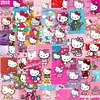 50 Piezas de Pegatinas de Hello Kitty para Teléfonos, Computadoras, Laptops, Patinetas, Refrigeradores, Maletas, Patinetes Eléctricos, Guitarras y Graffiti