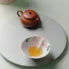 Rinyu Guisong Exquisita Branca como a Neve Peônia Pintada à Mão Coração Qiankun Xícara Exquisita Coração de Pêssego Xícara de Chá Xícara para Degustação de Chá Xícara de Chá