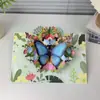 Día del Maestro Mariposa Bronceada Sentido Avanzado Tarjeta de Felicitación Estéreo Tallado en Papel Tarjeta de Mensaje de Bendición Creativa Regalo Amazon Venta al por Mayor