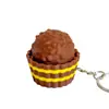 Venta Caliente Transfronteriza Juguetes Impresos en 3D Chocolate Decompresión Clicker Colgante Tecla Teclado Artefacto de Decompresión para Llaves Llavero