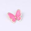 Broche Flor de Cerejeira Japonês Doce Corsage Elegante Camiseta de Verão Decote V Vestido de Manga Curta Nicho Mini Pin