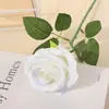 Flores de Rosa Artificiales, Flores Falsas para Decoración de Bodas, Decoración del Hogar de Tela de Seda, Ramo de Flores Artificiales para el Día de San Valentín al por Mayor