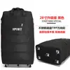 Versión mejorada de 28 pulgadas de rueda universal 6 colores bolsa de envío de aviación gran capacidad bolsa de rueda plegable telescópica bolsa de viaje para mudanza