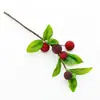 Galhos de Frutas Artificiais Transfronteiriços, Frutas de Murta, Decorações para Vitrines, Flores Decorativas DIY, Arranjos de Flores e Frutas para Mesa