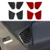 Kit de molduras interiores de fibra de carbono para Renault Clio 06-09, incluyendo un juego completo de pegatinas decorativas para el panel de los elevalunas eléctricos