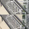 Varal de roupas para janelas, uma ferramenta mágica para secar roupas em grades de prédios altos, pequeno varal externo para toalhas e sapatos
