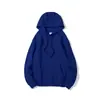 Sudadera con capucha de terciopelo de peso pesado de 380 g para otoño e invierno, multicolor, color liso, simple, gruesa por dentro, sudadera deportiva para hombre y mujer