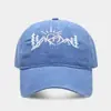 Amazon Europeo y Americano Nueva Forma de Montaña Gorra de Béisbol Bordada Gorra de Algodón Lavada Antigua Gorra Casual para Exteriores
