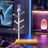 Almacenamiento en forma de árbol dos en uno soporte para teléfono adorno sala de estar caricatura Kirby jugador moderno decoración del hogar regalo