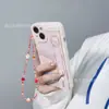 Contas Apontadas de Trevo de Quatro Folhas, Pequenas Contas de Vidro, Corrente de Celular DIY, Acessórios para Pulseira, Contas Coloridas, Contas Espaçadoras, Kit de Materiais