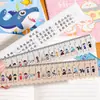 Regla de secuencia de gobernantes de dinastías históricas chinas, regalo de papelería práctico para estudiantes de primaria, regla pequeña de acrílico para niños