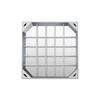 Tapa de alcantarilla invisible de acero inoxidable 304 cuadrada decorativa rejilla de alcantarilla tapa de alcantarilla ladrillo patio tapa de alcantarilla hundida