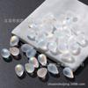 Contas de gota de vidro tchecas de qualidade 10 * 14 furo lateral Super pingente redondo hairpin hairpin row material DIY acessórios de jóias