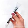 Nova lã macia silicone dupla cabeça mancha filme de limpeza dual-use DIY beleza mic escova única ferramenta spa