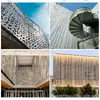 Fabricante de painéis de alumínio com revestimento de fluorocarbono, painéis decorativos para exterior de edifícios comerciais de engenharia, painéis de alumínio vazados com gravação para exterior