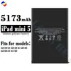 Adecuado para Apple iPad Mini1/2/3/4/5 A1445 A15125 Batería de Tableta Venta al por Mayor de Fábrica Exportación