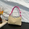 Bolsas Populares Tejidas de Paja para Mujer de Este Año 2024 Verano Nuevo Estilo Coreano de Moda Bolso Cruzado para Hombro o Axila Tejido
