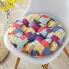 Frete Grátis One Piece Futon Redondo Tatami Almofada de Chão Espessada Almofada de Tecido para Janela de Canto Almofada Redonda para Assento
