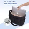 Bolso de hombro transfronterizo, gran capacidad, bolso de viaje para mujer, bolso de invierno/otoño para el trabajo, diseño horizontal ligero, elegante y con estilo, adecuado para ropa de algodón o rellena de plumón