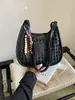 Bolso de Hombro Cruzado Tejido Casual Retro para el Día a Día, Bolso de Hombro Cruzado Ins Estilo Coreano, Bolso Cubo Fresco Calado de Gran Capacidad