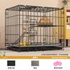 Gaiola para Coelho para Uso Doméstico, Grande Vila Dupla Camada para Coelho Anão Interno, Ninho de Coelho Criptografado de Segundo Andar, Fabricante do Aliexpress