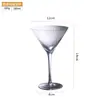 Juego de vasos altos de rayas verticales, copas de vino estilo ins de lujo ligero, copas de champán, copas de martini para uso en el hogar, restaurante y banquetes