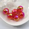 Material para Fazer Corrente de Celular DIY Contas Mermaid Fantasy Coloridas com Furo Passante Contas Soltas da Moda Acrílico com Furo Reto Acessórios de Joias