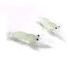 Venta al por mayor de fábrica señuelo cebo blando 3cm imitación de camarón pequeño cebo artificial pez blanco cebo micro para pesca micro