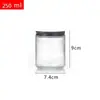 Atacado Colorido Boca Larga Copo de Vidro para Vela Frasco para Vela de Aromaterapia Garrafa Vazia Castiçal de Vidro Marrom com Tampa Enfeites Decorativos