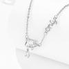 OnlyU Te Amo Te Amo Kink Collar de Lazo Moda Femenina Lujo Ligero Nicho Gama Alta 2024 Nuevo Estilo