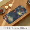 Tendencia Nacional Esterilla de Té de Doble Cara Chunxiang Esterilla Seca para Burbujas Bandera de Mesa Chinoiserie Esterilla para Mesa de Té Esterilla para Tetera Esterilla Pequeña para Té Accesorios para Ceremonia de Té Venta al por Mayor