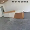 Mostrador de caja registradora estilo chino mostrador de recepción de empresa mostrador de recepción de hotel mostrador de bienvenida tienda de limpieza de oídos mostrador de centro de belleza y bienestar