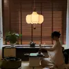 Mesa de Comedor Vintage Estilo Francés, Lámpara Colgante Led, Luz Principal de Dormitorio, Lujo Alto Gama Estilo Americano Crema para Comedor y Estudio