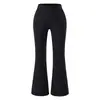 Calça Casual Flare Cintura Alta para Mulheres 2026 Outono Novo Estilo Emagrecedora Valoriza o Quadril Pessoa Alta Calça Comprida