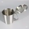 Copo Medidor de Aço Inoxidável 304 Espessado 1000ml Doméstico Padaria Loja de Chá com Leite Café com Escala Cilindro Graduado Béquer Experimental
