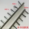 Acessórios de Tela Invisível Tira de Escova à Prova de Vento Trilho Guia Rolo de Escova Tela Retrátil Janela com Tela Tira de Cerdas de Escova Triangular Acessórios