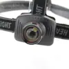 Faro LED de 3W para exteriores con luz fuerte, tercera marcha/zoom telescópico, faro para exteriores, luz de camping, linterna de búsqueda