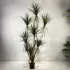Simulación de árbol de sangre de dragón árbol de hierro milenario en maceta alta simulación de árbol de sangre de dragón árbol de sangre de dragón verde grande bonsái verde