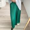 Pantalones anchos Miyake para mujer, básicos, holgados, irregulares, elegantes, adelgazantes, combinables, informales.