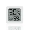 Medidor de Temperatura e Umidade de Alta Precisão com Tempo para Interior Doméstico Magnético Embutido Multifuncional Tela Grande Medidor de Temperatura e Umidade
