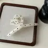 Pinzas para el Cabello Dopamina Primavera/Verano para Mujer, Pasadores de Colores, Pinzas de Tiburón, Pinzas para el Cabello de Lunares y Estampado de Leopardo para la Parte Posterior de la Cabeza, Accesorios para el Cabello de Alta Gama