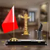 Ornatos de Mesa de Escritório de Luxo Leve Decorações de Escritório de Alto Padrão Armazenamento de Mesa do Chefe Armazenamento de Canetas Suprimentos Criativos para Desktop