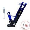 Apoio de Pé para Motocicleta Veículo Elétrico Suporte Lateral Ajustável Modificação Pé Lateral Único M3 Macaco Pequeno Jignon CNC Suporte Lateral