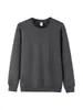 Sudadera pesada con cuello redondo de 300G, top casual de corte holgado para hombres y mujeres, personalizable con estampado, sudadera sin capucha para uso en grupo