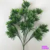 Plantas de Bonsái Hechas de Hojas de Ciprés, Hojas de Pino y Ciprés, Flores Artificiales Decorativas, Hojas Perennes