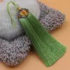 Yixiangfei Borboleta Amor flor borla 12cm borla Hanfu cheongsam fecho de pressão degrau proibido artesanato pingente sachê acessórios