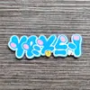 Broche acrílico Harajuku, distintivo fofo do Doraemon, alfinete infantil do Doraemon, adesivo de celular DIY atacado