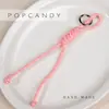 Chaveiro de Carro Paracord Totalmente Feito à Mão Pingente Anel de Bloqueio Anti-Perda Pingente de Bolsa Joia do Mesmo Estilo de Blogueiro
